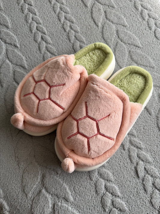 Turti™ -  Pink Shell Slippers
